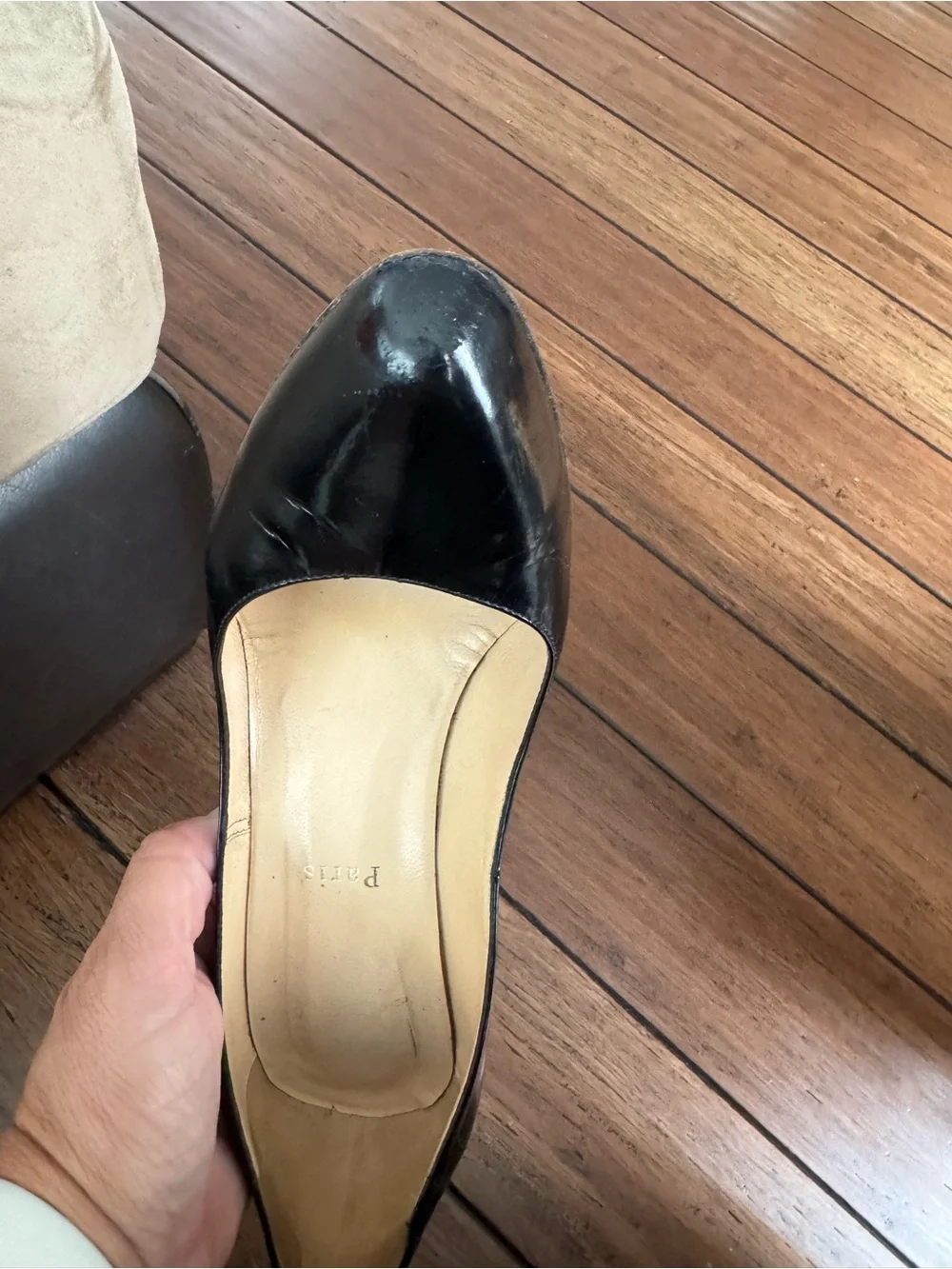 Christian Louboutin Black bells size 10.5 women’s